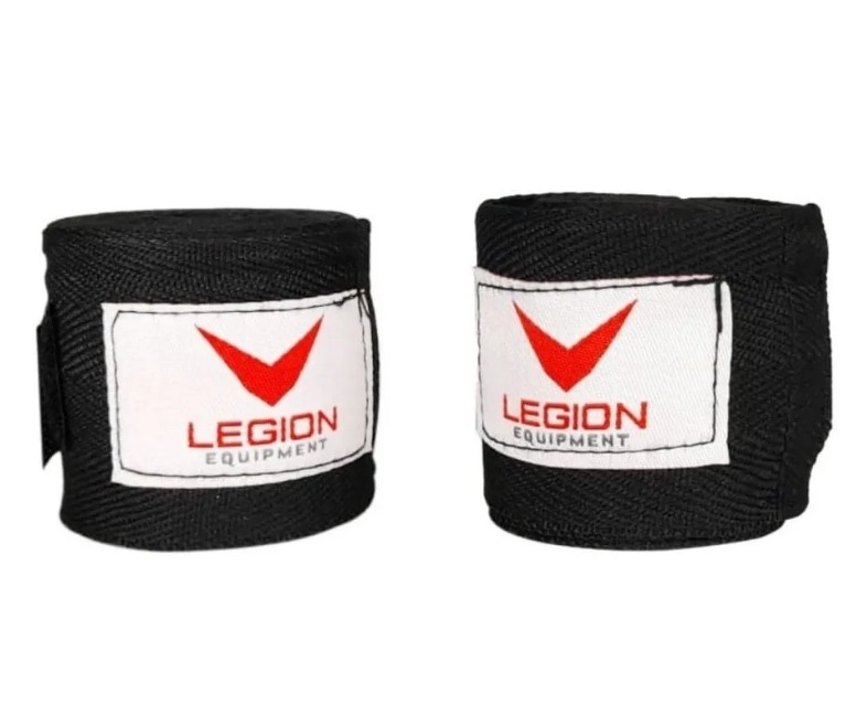 Guantes Boxeo Kick Boxing Profesional Legion + Vendas Venom